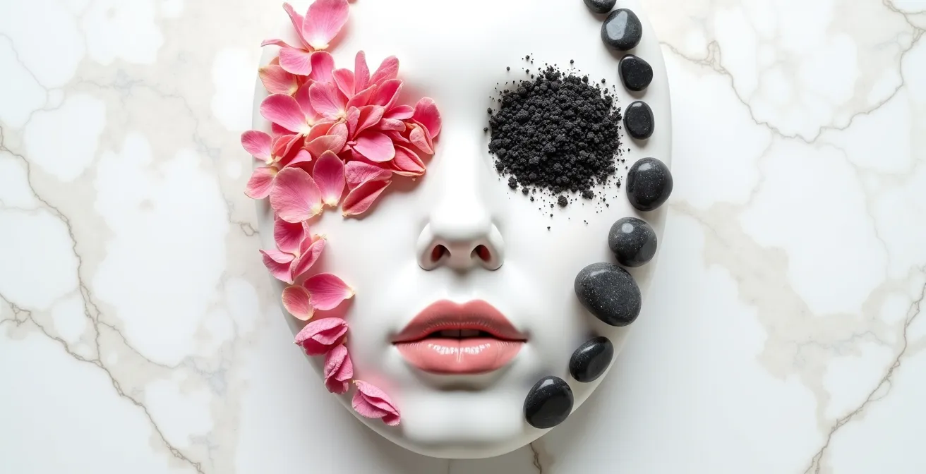 Árbol de decisión visual para identificar tipos de piel con resultados ambiguos